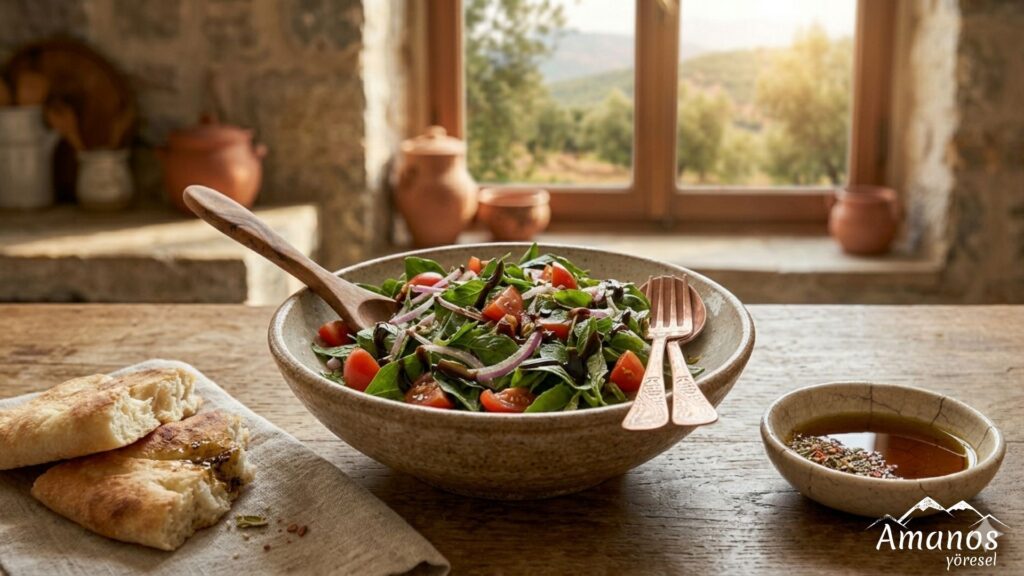 Zahter Salatası Tarifi (Orijinal Hatay Usulü)